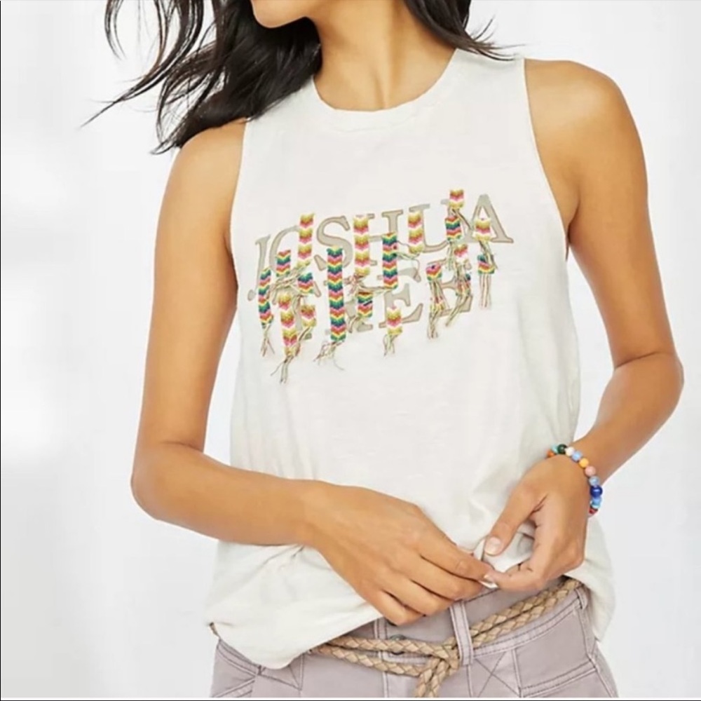 Anthropologie Pilcro Joshua Tree Tank Top XS